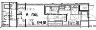 エスリードレジデンス大阪難波の物件間取画像